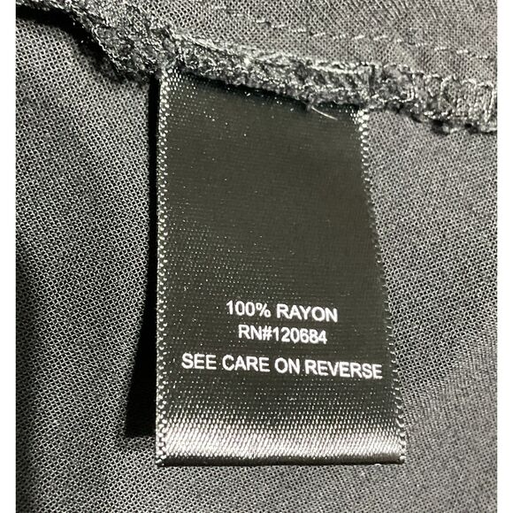 Torrid Black Rayon Cinched Waist Mini Dress - Picture 8 of 10